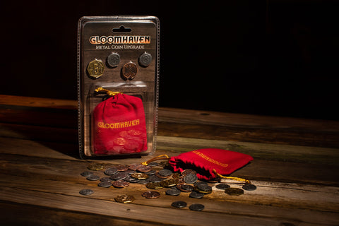 Gloomhaven Board Game: Metal Coin Upgrade