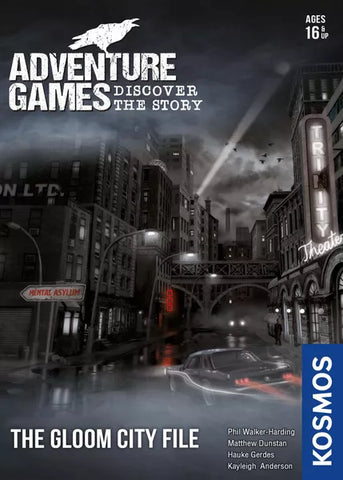 Adventure Game: The Gloom City File