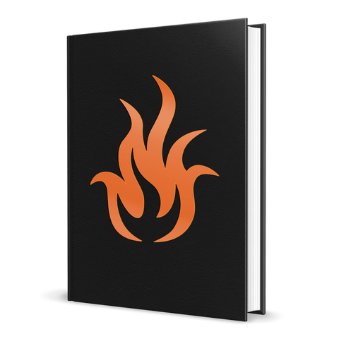 Hunter: The Reckoning 5th Edition RPG Expanded Character Sheet Journal - reduced