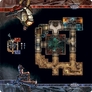 Star Wars Imperial Assault Skirmish Map: Coruscant Landfill - reduced