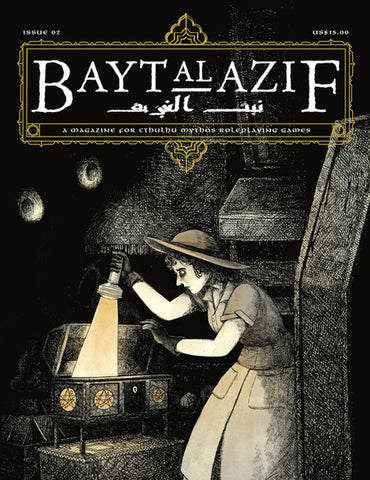 Bayt al Azif #2: A Magazine for Cthulhu Mythos RPGs + complimentary PDF