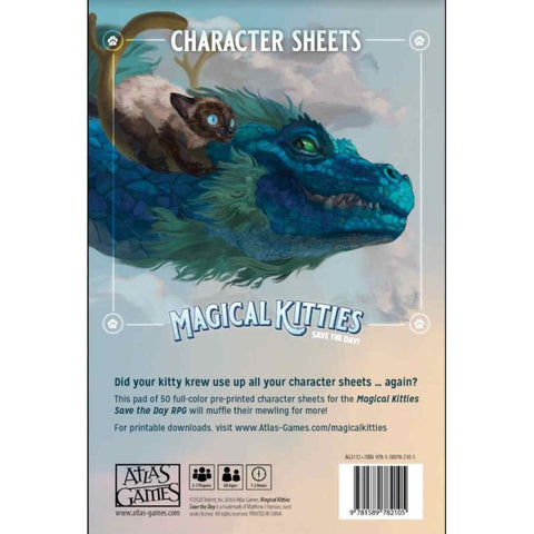Magical Kitties Save the Day: Character Sheets