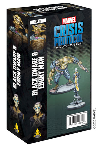 Marvel Crisis Protocol: Black Dwarf and Ebony Maw - reduced