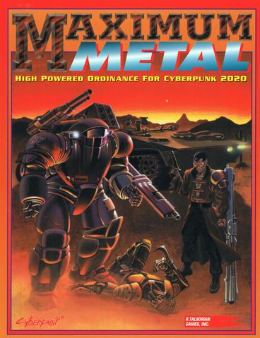 Cyberpunk 2020 RPG: Maximum Metal