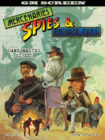 Mercenaries, Spies & Private Eyes: GM Screen