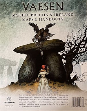 Vaesen Nordic Horror RPG: Mythic Britain & Ireland Maps And Handouts