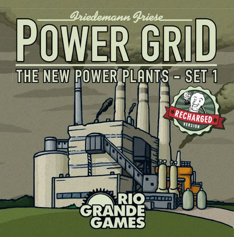 Power Grid Recharged: New Power Plants - Set 1