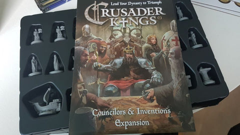 Crusader Kings: Councilors & Inventions Miniatures - reduced