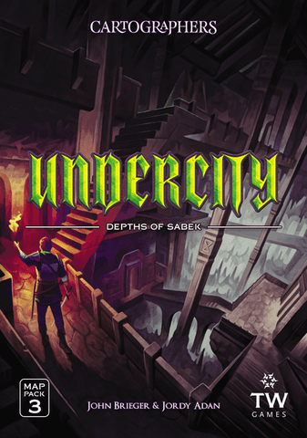 Cartographers Heroes Map Pack 3 - Undercity