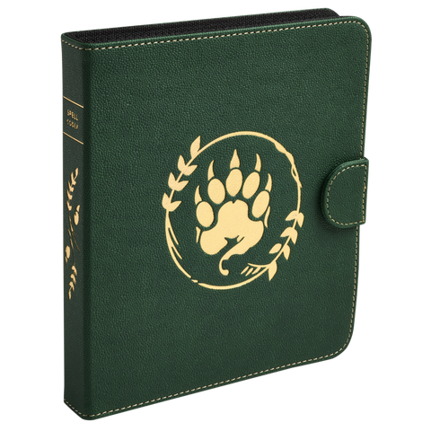 Dragon Shield Roleplaying Portfolio - Forest Green