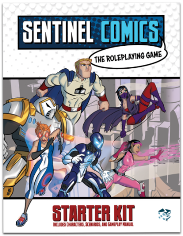 Sentinel Comics: The Roleplaying Game - Starter Kit + complimentary PDF