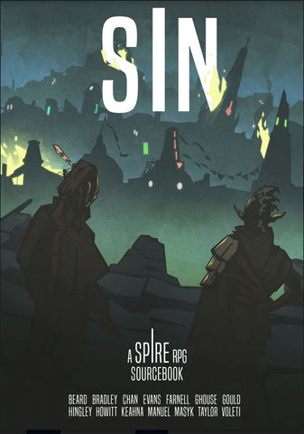 Spire: Sin sourcebook + complimentary PDF