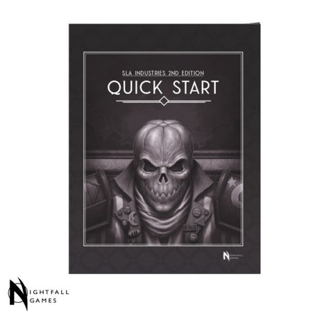 SLA Industries: 2nd Edition RPG Quickstart Rulebook - reduced