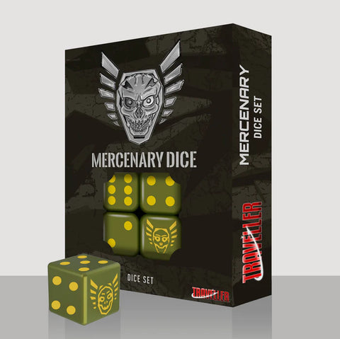 Traveller: Mercenary Dice Set