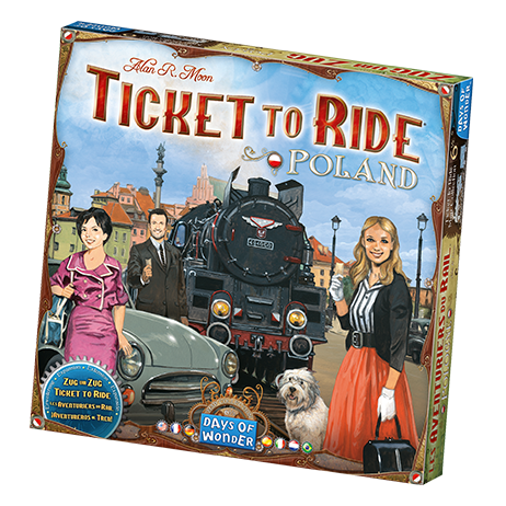 Ticket To Ride Poland Expansion (English Language Edition)
