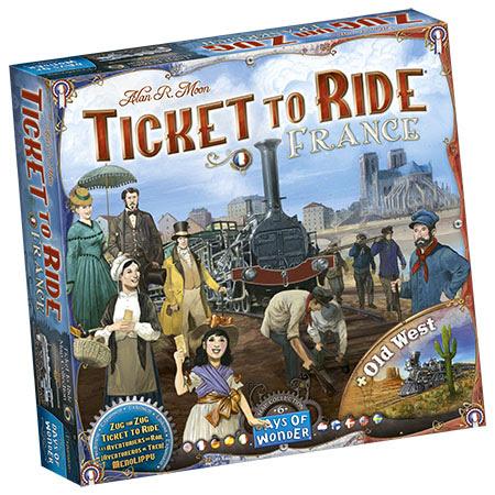 Ticket To Ride France & Old West: Map Collection