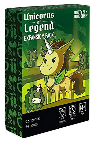 Unstable Unicorns: Unicorns of Legend Expansion Pack