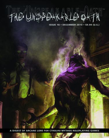 Unspeakable Oath 18 + complimentary PDF