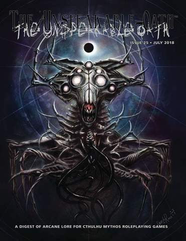 Unspeakable Oath 25 + complimentary PDF
