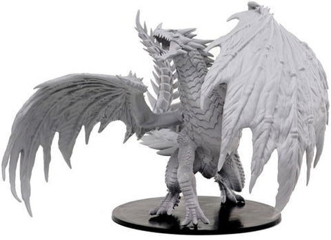 WZK73144: Gargantuan Red Dragon: Pathfinder Battles Deep Cuts Unpainted Miniature (W7)