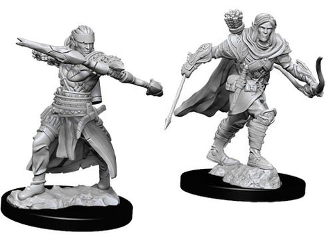WZK73544: Male Half-Elf Ranger: Pathfinder Battles Deep Cuts Unpainted Miniatures (W7)