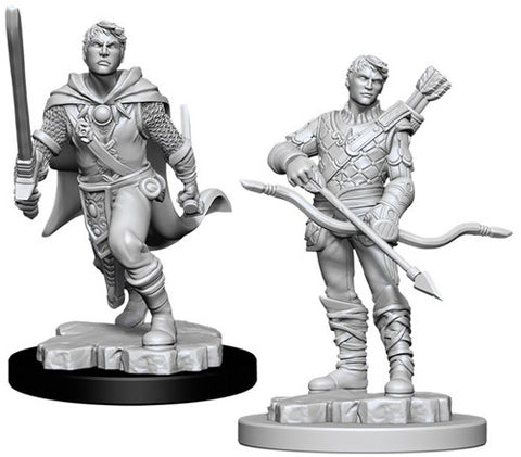 WZK90009: Male Human Ranger: D&D Nolzur's Marvelous Unpainted Miniatures (W11)