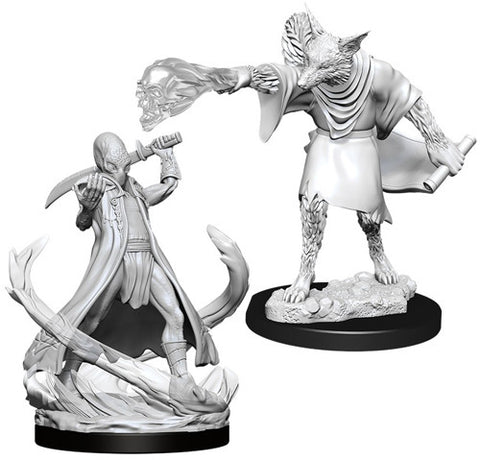 WZK90015: Arcanaloth & Ultroloth: D&D Nolzur's Marvelous Unpainted Miniatures (W11)