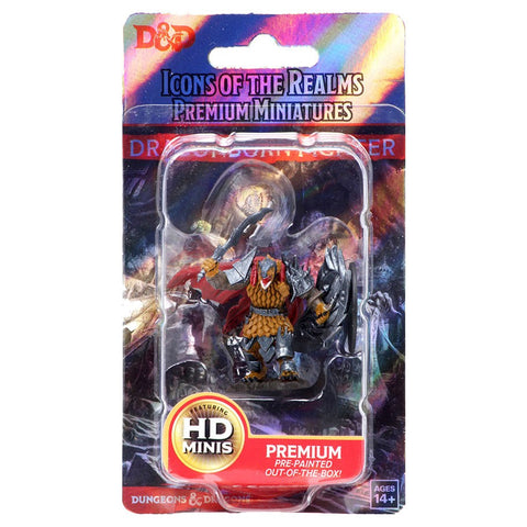 WZK93004 Dragonborn Male Fighter D&D Icons of the Realms Premium Figures