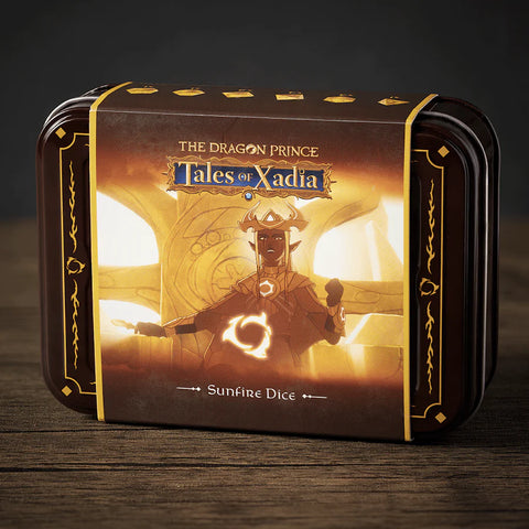 Tales of Xadia: The Dragon Prince Roleplaying Game Sunfire Dice (expected around 21st January)*