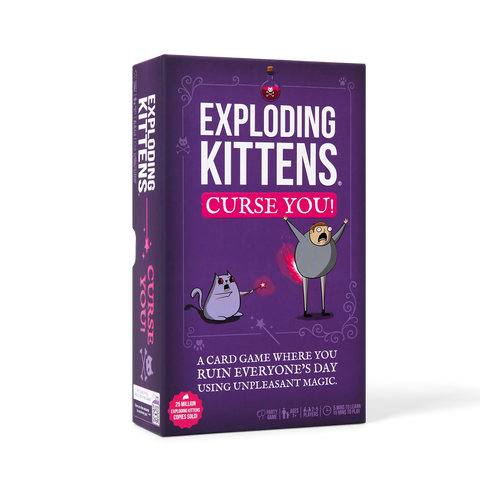 Exploding Kittens Curse You! (expected in stock on 28th July)