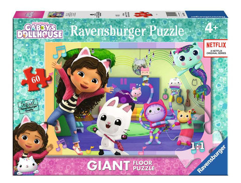 Gabby's Dollhouse Giant Floor Puzzle - 60 Pieces