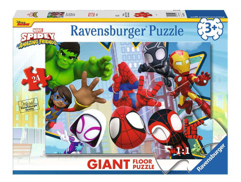 Spidey Friends Giant Floor Puzzle (24 pieces)