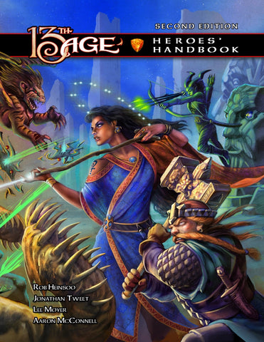 13th Age Second Edition Heroes’ Handbook + complimentary PDF