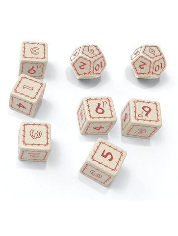 The One Ring RPG White Dice Set