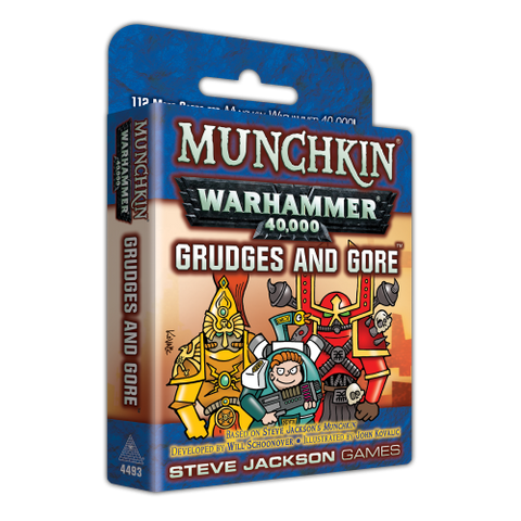 Munchkin Warhammer 40000: Grudges and Gore (expected in stock on 28th July)