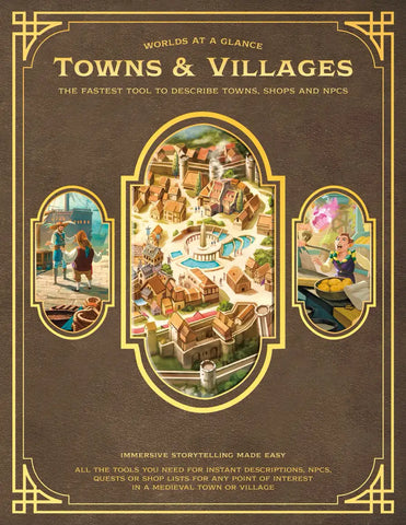 5e Compatible: Worlds at a Glance Towns & Villages