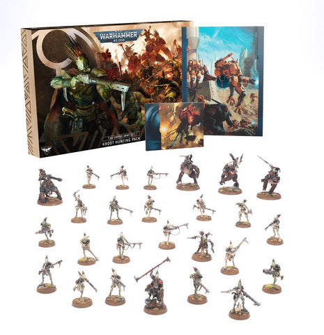 T'au Empire: Kroot Hunting Pack Army Set (release date 30th March)