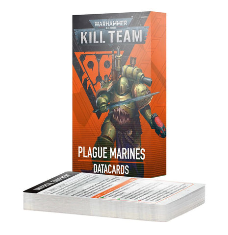 Kill Team Datacards: Plague Marines (release date 21st December)