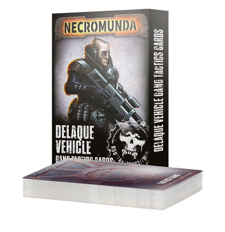 Necromunda: Delaque Vehicle Gang Tactics Cards (release date 30th March)