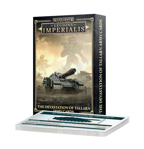 Legions Imperialis: Devastation Of Tallarn Army Cards - reduced