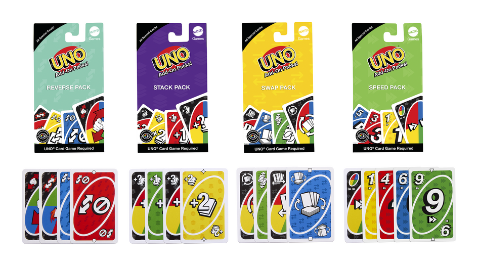 UNO Add-On Packs – Leisure Games
