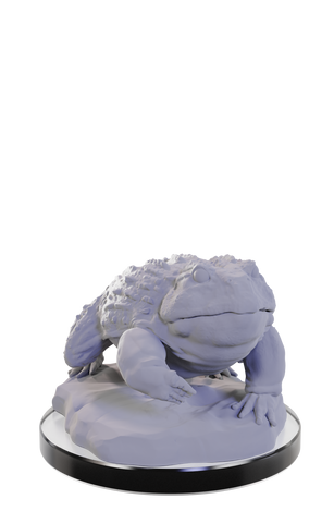 WZK90689: Giant Frogs: WizKids Deep Cuts Unpainted Miniatures (W22)