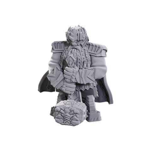 WZK90710 Male Dwarf Champion High-Level: Pathfinder Battles Deepcuts Unpainted Miniatures (W23)