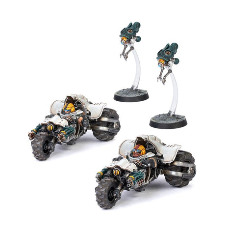 Necromunda: Ironhead Squat Svenotar Scout Trikes (release date 11th January 2025)