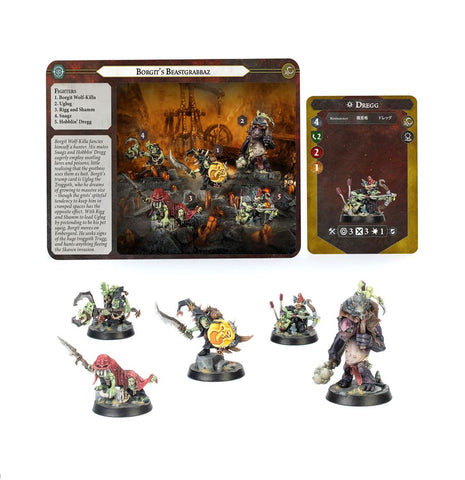 Warhammer Underworlds: Borgit's Beastgrabbaz (release date 15th February)