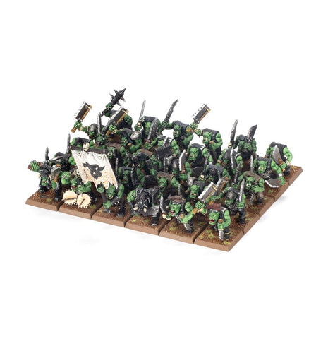 Warhammer The Old World: Orc & Goblin Tribes: Orc Boyz Mob
