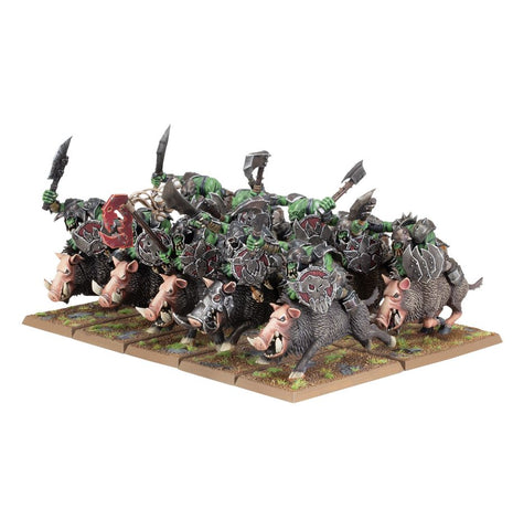 Orc & Goblin Tribes: Orc Boar Boyz Mob (release date 4th May)