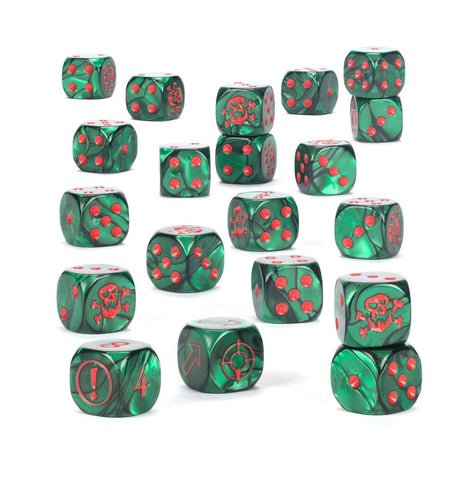 Warhammer The Old World: Orc & Goblin Tribes Dice (release date 6th April)