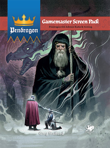 Pendragon RPG: Gamemaster Screen Pack + complimentary PDF (release date 11th March)