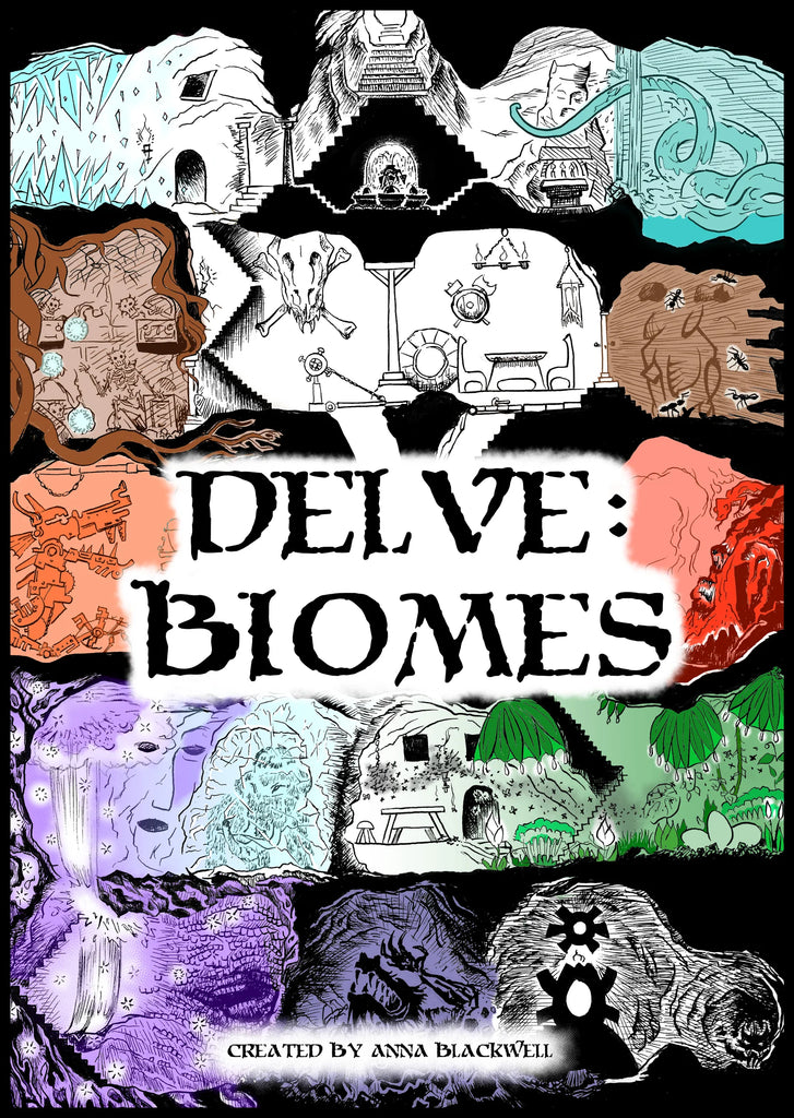 Delve Game DELVE: Biomes – Leisure Games